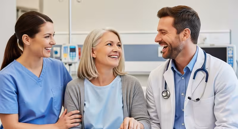Doctor and patient consultation for Safer Decisions for Wax Removal and Hearing Assessment - Safeguarding At Hearing First S...