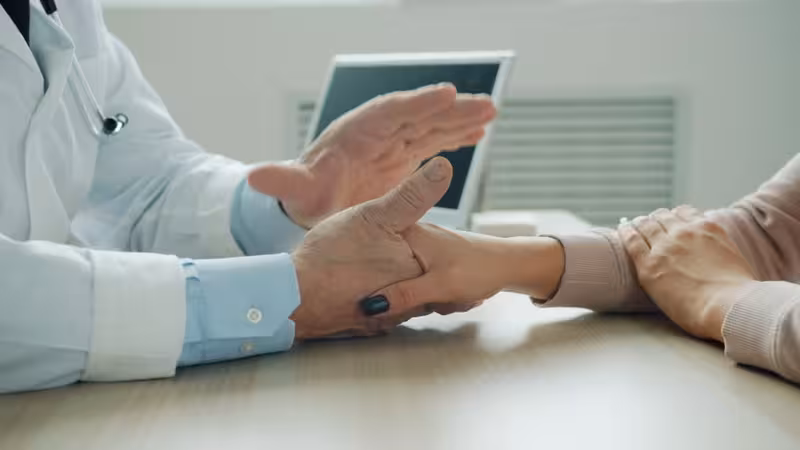 Directions to Our Clinic: A doctor and patient during a consultation Doctor and patient consultation for Directions to Our Clinic - Open Bank Holidays At Hearing First Oxford