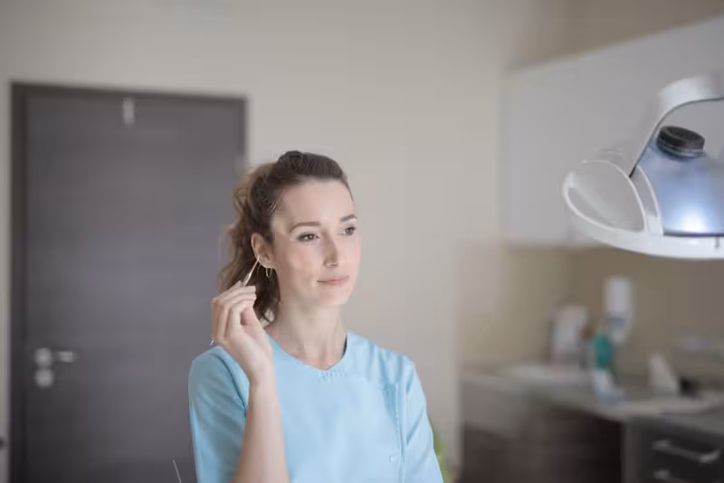 Ear Wax, Hearing and Everyday Comfort: A doctor in a clinic Doctor in clinic for Ear Wax, Hearing and Everyday Comfort - Ashford - Private Microsuction Ear Wax Removal In Ashford TN24...